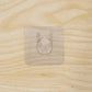 Transparent Square Self Adhesive Wall Utility Hook (1 Pc)