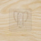 Transparent Multipurpose Adhesive Wall Holder Hook (1 Pc)