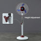  pedestal fan with built in light for emergency