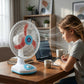 battery operated table fan for home and travel