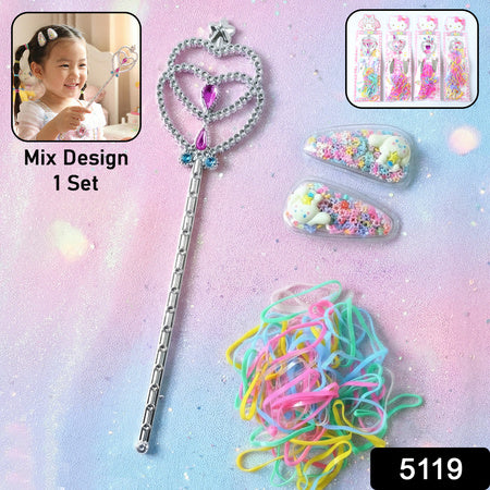 Mix Stylish Hair Accessories Kit (1 Set)