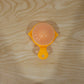 Yellow Hand Operated Citrus Juicer Manual Lemon Orange Squeezer For Home (1 Pc)
