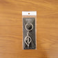 Premium Metal Shankh Krishna Keychain 1 Pc