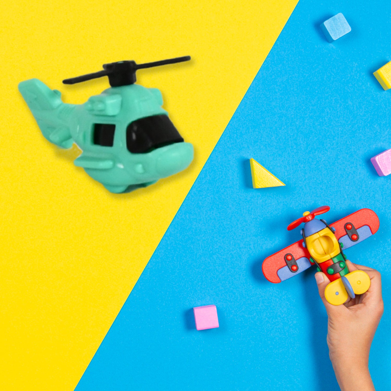 Small Diy Helicopter Toy Small Kids Toy Rotating Tail  Wing Diy Helicopter