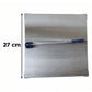 Stainless Steel 2 In 1 Cutting Chopping Board With Knife Finger Guard (1 Set)