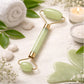 Premium Dual Head Jade Stone Face Roller  Gua Sha Massage Tool Set (1 Pc)