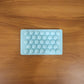 blue plastic candy shaper