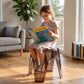 Strong Durable Plastic Sitting Stool For Home Bathroom And Outdoor Use (1 Pc)