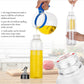 2346 Oil Dispenser Transparent Plastic Oil Bottle   1 Liter