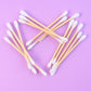 Eco-friendly Wooden Cotton Ear Buds (1 Pkt  100 Pcs Approx)