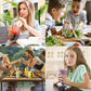Plastic Reusable Glass Straws Clear Glass Drinking Straw 5pc