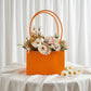 Stylish Foldable Flower Packaging Bag With Handle For Bouquet And Gifting (1 Pc)