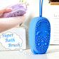 1448 Silicone Bubble Bath Spa Super Soft Body Scrubbing Brush