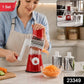 Manual Rotary Drum Grater And Slicer Stainless Steel 3 Drum Vegetable Cutter (1 Set)