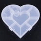 Heart-shaped organizer box back view India