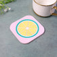 Premium Silicone Drink Coaster (1 Pc 88 Cm  Mix Design)