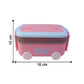 Car Shape Kids Lunch Box With Wheels Spoon And Fork For School Tiffin (1 Set)