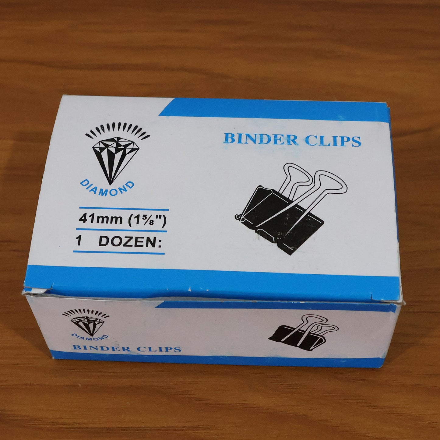 Extra Large Heavy-duty Black Binder Clips Set (41 Mm 12 Pc)