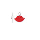 Cute Lips Shape Bag Charm Keychain Set (10 Pc)