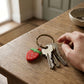 Strawberry Charm Keychain