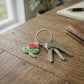 premium rose bag charm
