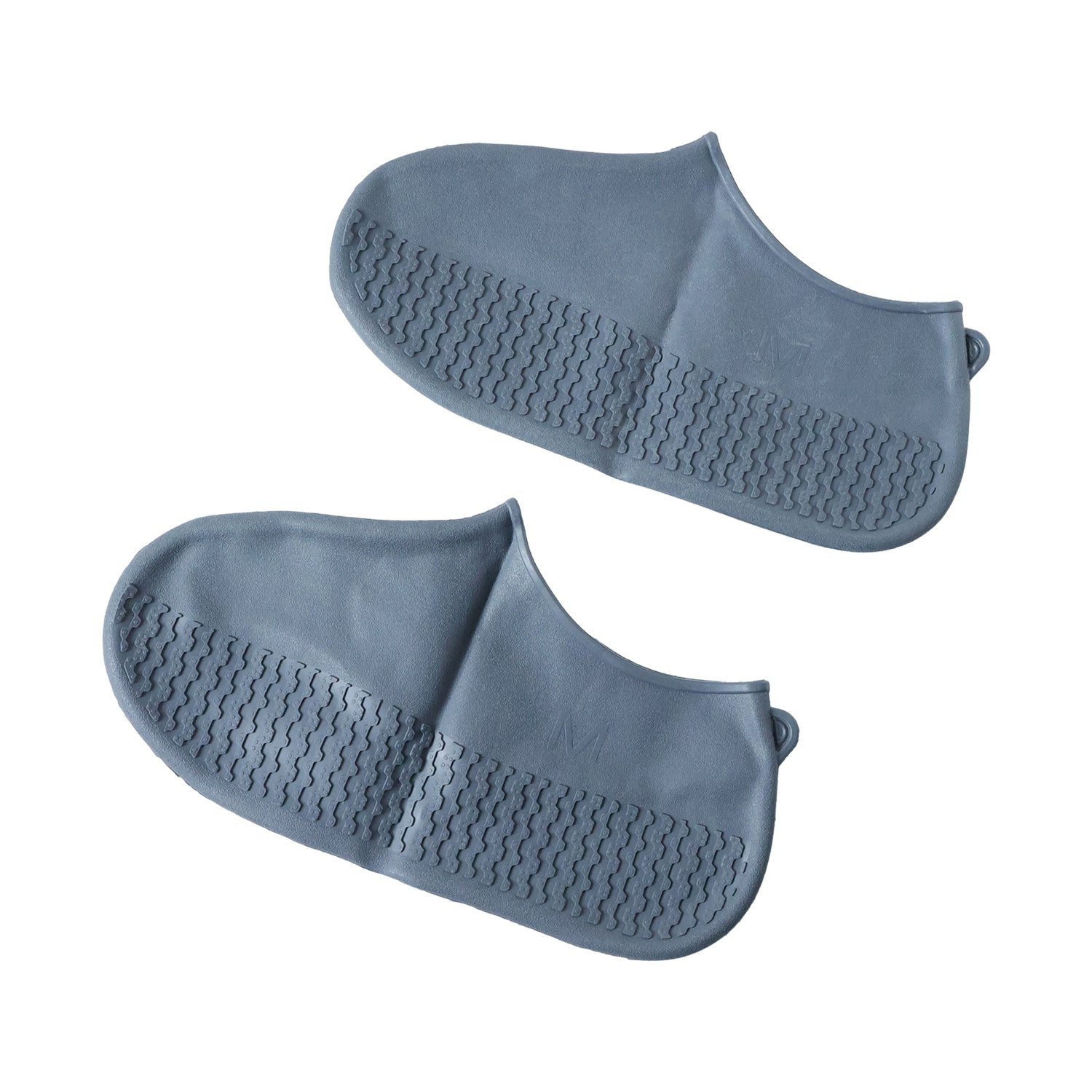 Waterproof Silicone Shoe Cover Grey Color (1 Pair Medium Size)
