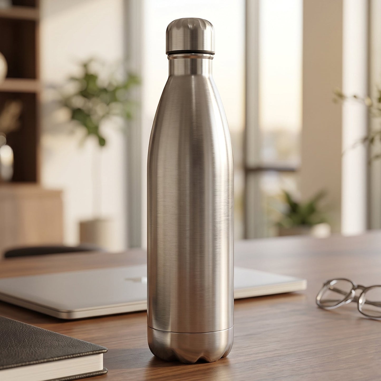 Stainless Steel Vacuum Insulated Water Bottle 1000 Ml Hot Cold Flask (1 Pc)