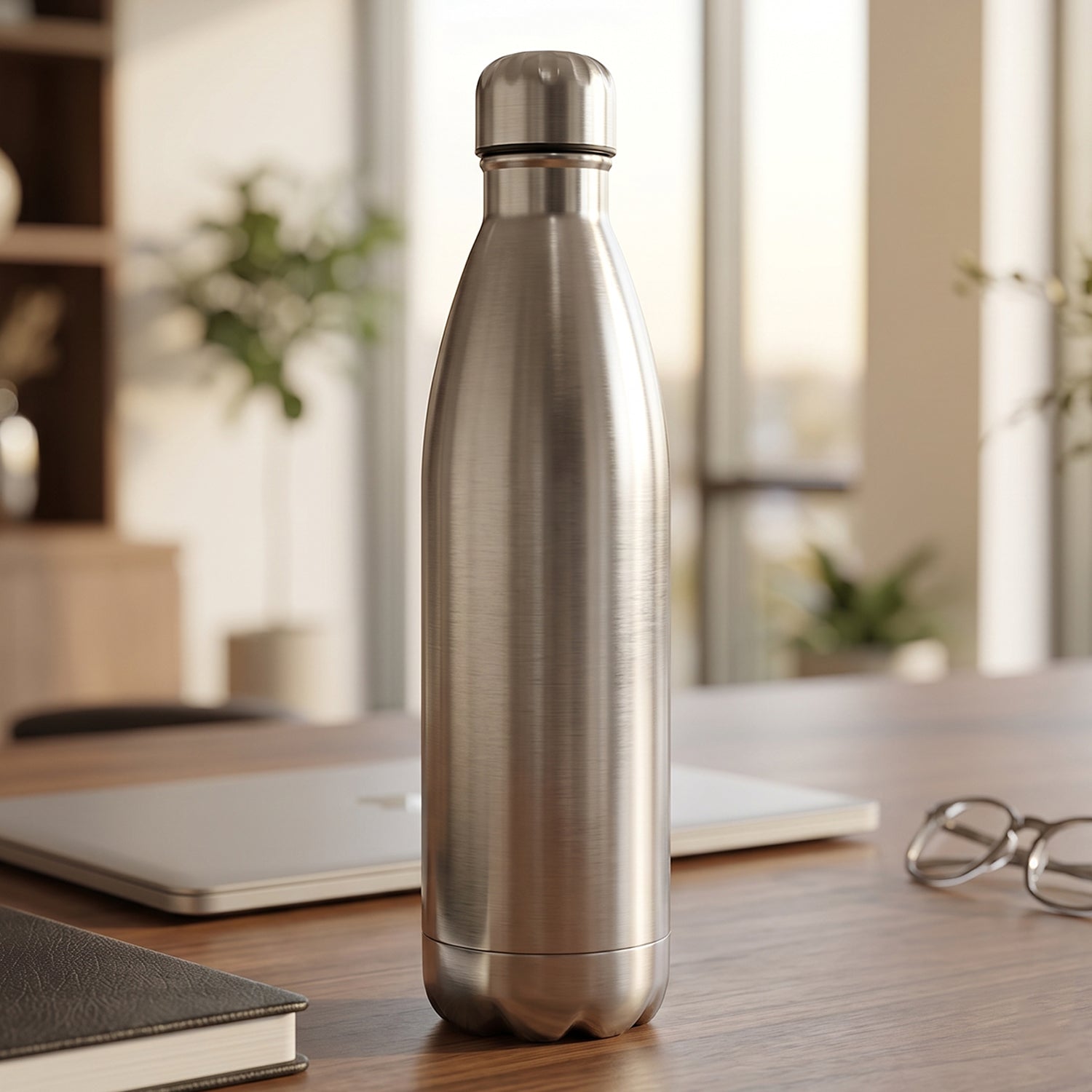 Stainless Steel Vacuum Insulated Water Bottle 1000 Ml Hot Cold Flask (1 Pc)