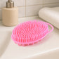 2-in-1 Silicone Soft Bristle Bath Brush