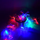 Hanging Decorative Fiber Flower LED String Lights