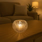 Crystal Design LED Flameless Tealight Candles (6 Pc)