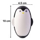 Cute Penguin Reusable Lint Roller – 1 Pc – Ideal for Clothes, Furniture