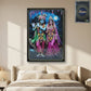 spiritual radha krishna art frame