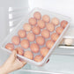 Plastic Egg Storage Container Holder For Refrigerator Egg Tray Holds 24 Eggs (1 Pc)