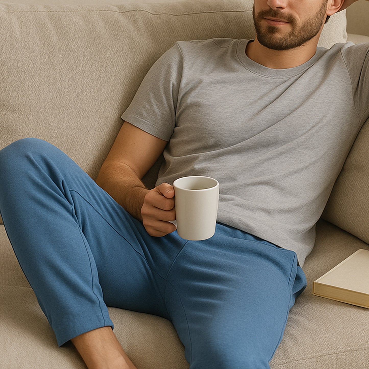 Premium Comfort Fit Mens Track Pant (Size Medium)