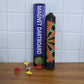 Magnetic Roll-Up Dartboard Game - (12-inch / Set)