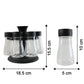 Multi-container spice rack for countertop use