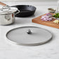 Kitchen stainless steel lid for fruits and snacks