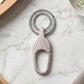 Durable Metal Keychain with Secure Clip (1 Pc)