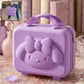 Kids Bear-Shaped Hard Shell Storage Carry Case with Handle (Mix Design)