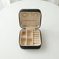 Mini PU leather jewellery travel box portable compact organizer India
