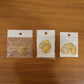 Elegant Gold Finish Floral & Traditional Pendant Necklace (1 Pc, Mix Design)