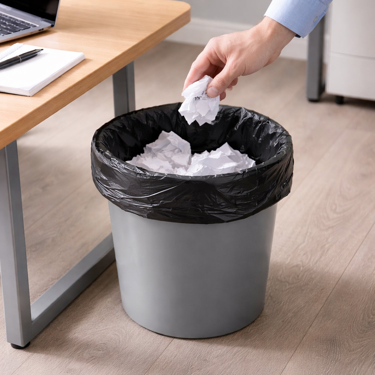 Heavy Duty Garbage Bags Roll (50 Bag 45x55 Cm)