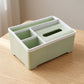 Multipurpose Plastic Storage Organizer Box with Compartments (1 Pc)