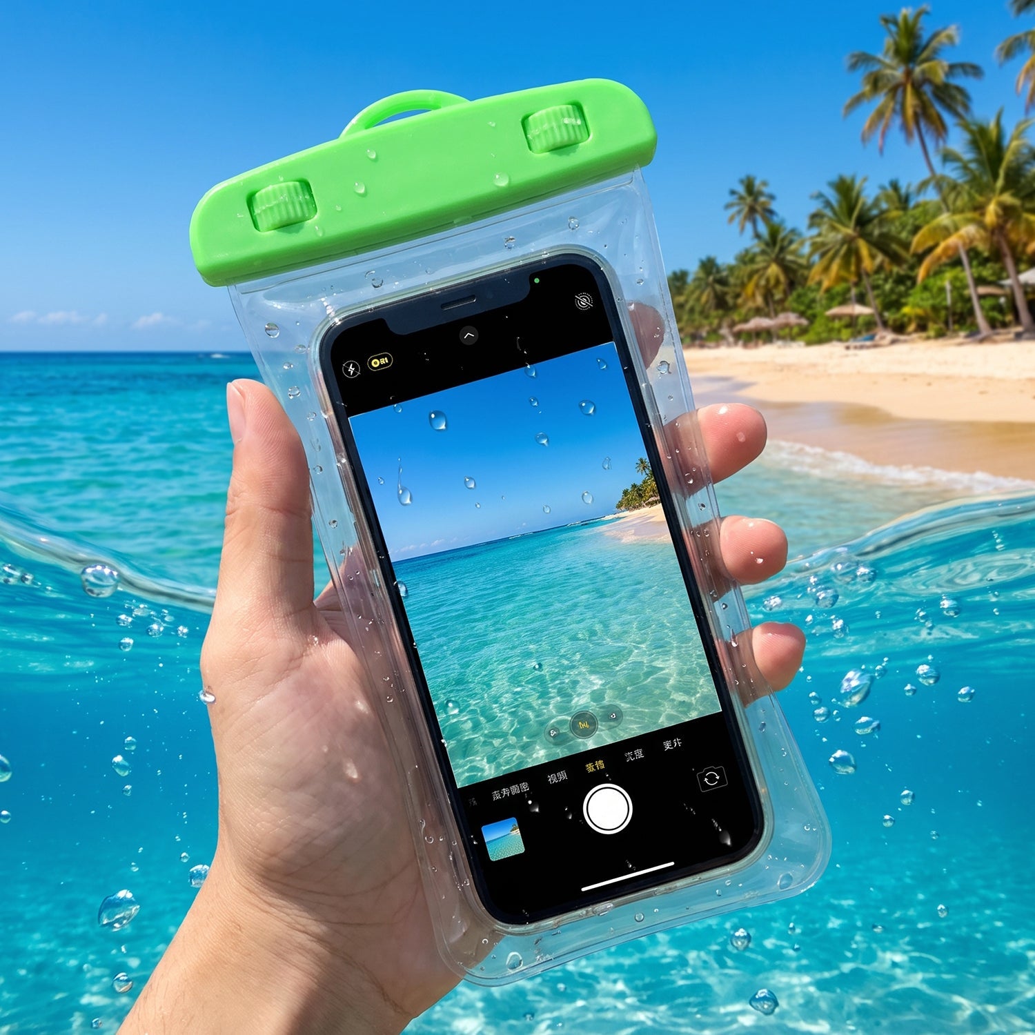 Waterproof Mobile Pouch With Lock  Outdoor Phone Cover