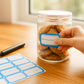 Writable Label Stickers – 50 Sheets Self-Adhesive Label