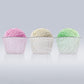 Premium Transparent Plastic Dessert Bowl Set  6 Pieces