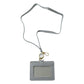 Premium Id Card Holder With Adjustable Neck Strap (1 Pc)
