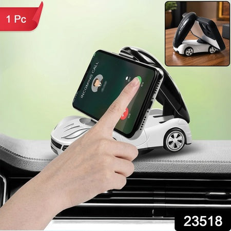 Car Shaped Dashboard Mobile Phone Holder Stand Anti Slip Sports Car (1 Pc)