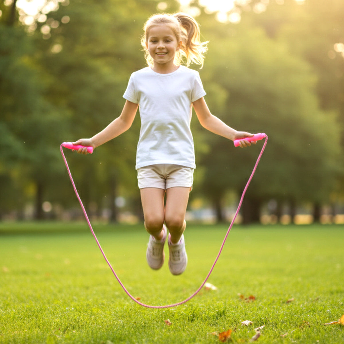 Kids  Adults Fitness Skipping Rope (1 Pc)